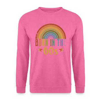 Né dans les années 60 - Sweat-shirt Unisexe - rose - Devant