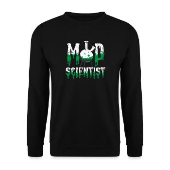 Chemistry Science Physics Research - Unisex Sweatshirt - black - Front - Alina (178cm) & Michal (187cm)