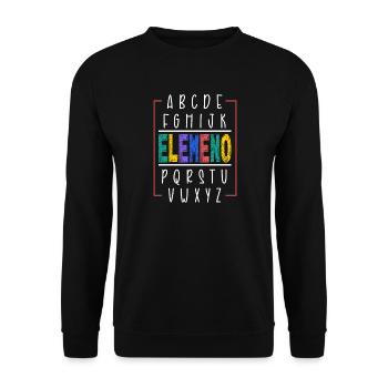 Teachers Present Teacher Training Course Teacher School - Unisex Sweatshirt - black - Front - Alina (178cm) & Michal (187cm)