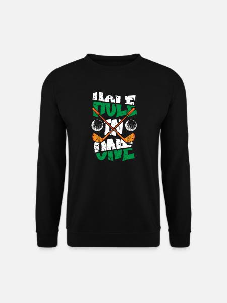 Golf Golfer Present Golf Player Golf Club Golf Ball - Unisex Sweatshirt - black