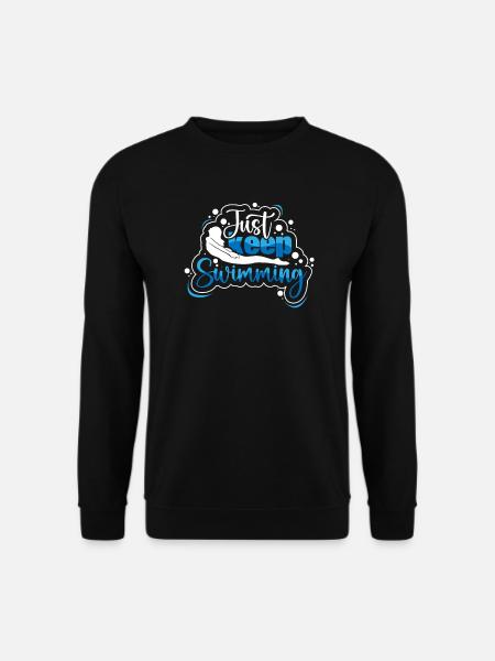 Swimmers Present Water Sports Swimming Diving - Unisex Sweatshirt - black