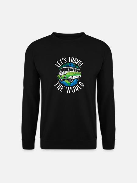 Adventure Travel Present Travel Lovers - Unisex Sweatshirt - black