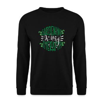 Jardinier Présent Hobby Jardinier Jardin Plantes Prairie - Sweat-shirt Unisexe - noir - Devant - Alina (178cm) & Michal (187cm)