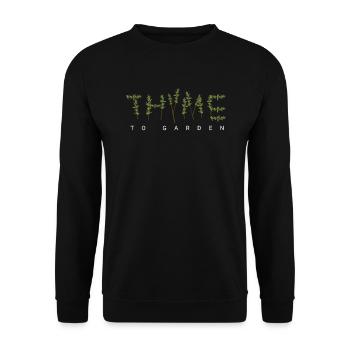 Jardinier Présent Hobby Jardinier Jardin Plantes Prairie - Sweat-shirt Unisexe - noir - Devant - Alina (178cm) & Michal (187cm)