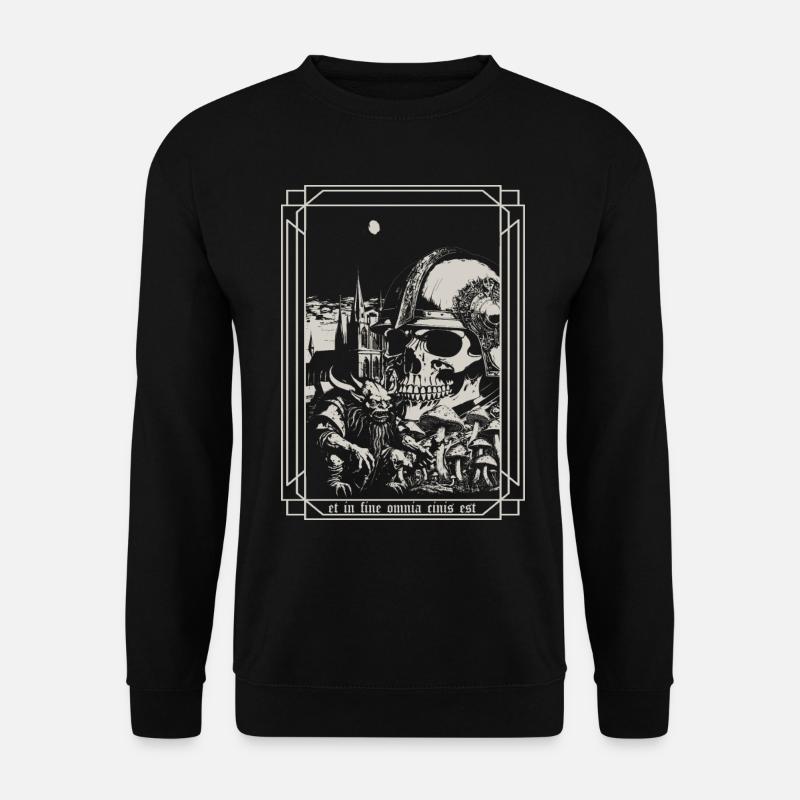 And in the end - Unisex Sweatshirt - black
