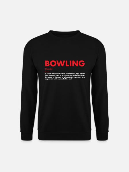 Sport Definition Bowling - Unisex Sweatshirt - black