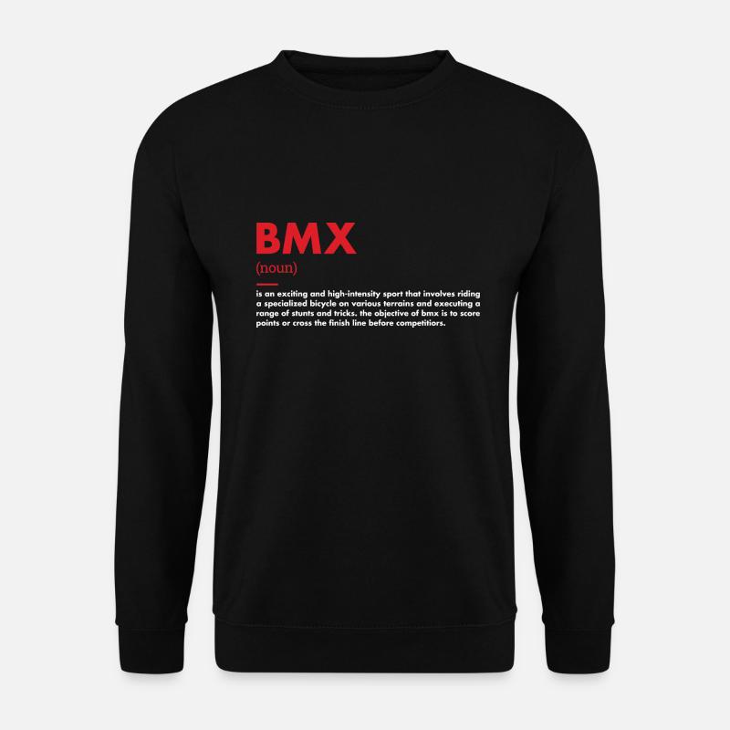 Sport Definition BMX - Unisex Pullover - Schwarz
