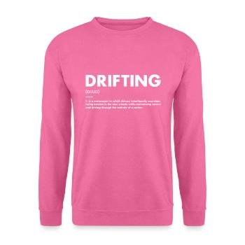 Sport Définition Drift - Sweat-shirt Unisexe - rose - Devant
