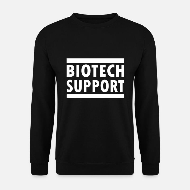 biotech support - Sweat-shirt Unisexe - noir