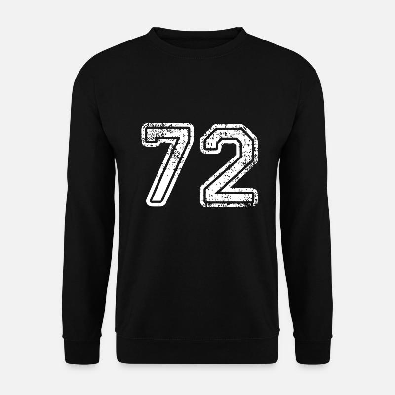 72 - Unisex Pullover - Schwarz