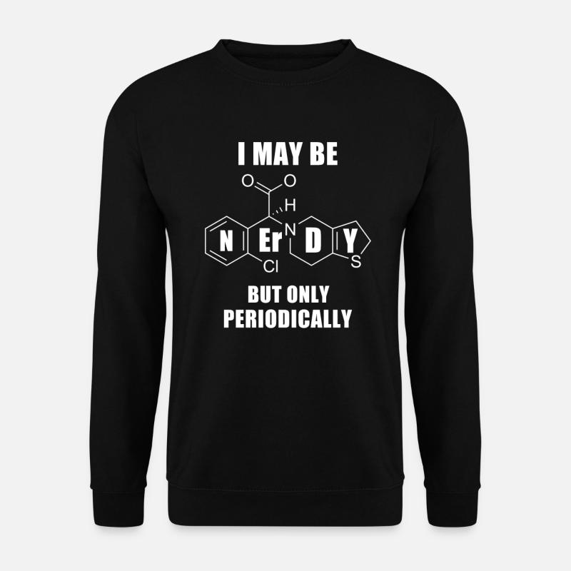 Nerd Geek Geschenk - Unisex Pullover - Schwarz