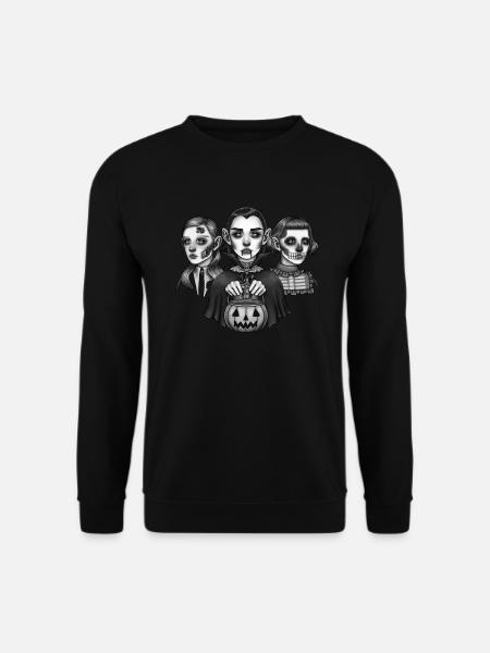 Trick-or-Treat-Monster - Unisex Pullover - Schwarz