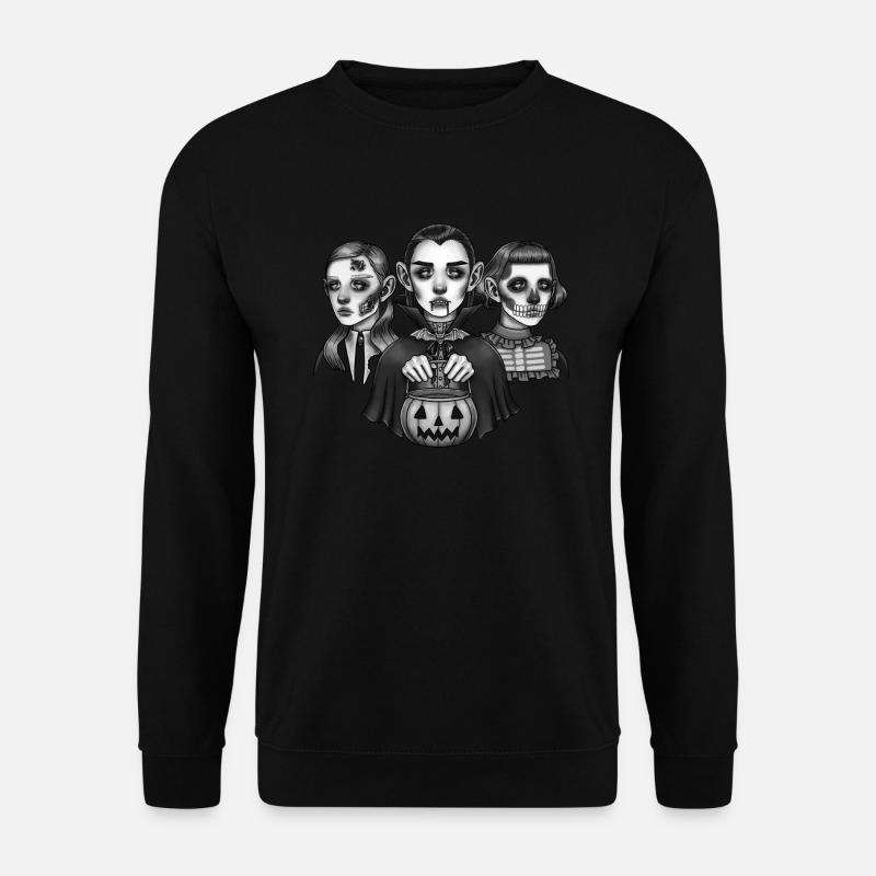 Trick-or-Treat Monsters - Unisex Sweatshirt - black