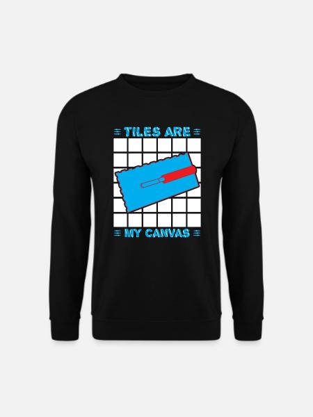 Beruf Bester Fliesenleger Geschenk-Idee - Unisex Pullover - Schwarz