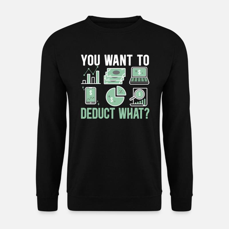 Comptable Contrôleur Comptable Responsable Financier - Sweat-shirt Unisexe - noir