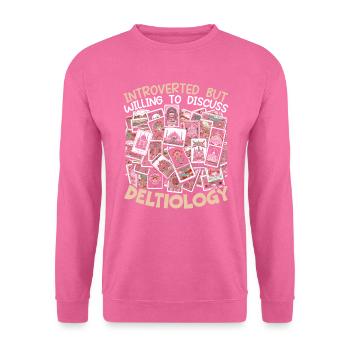 Stamp Collecting Postcard Collectors Philately - Unisex Sweatshirt - pink - Front