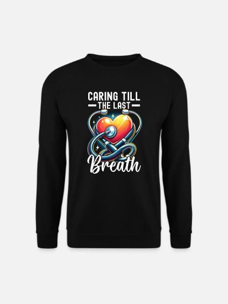Hospice Nurse, Trained - Unisex Sweatshirt - black