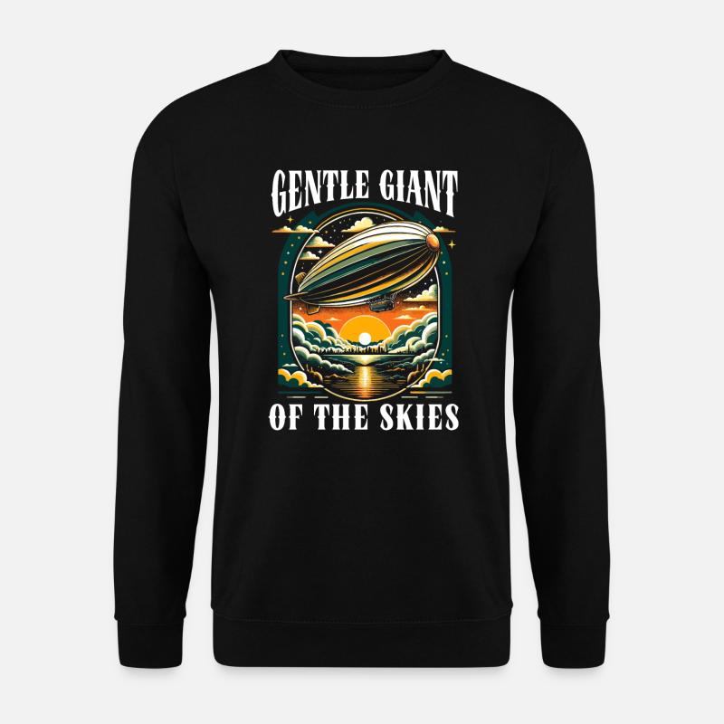 Luftschiff Zeppelin - Unisex Pullover - Schwarz