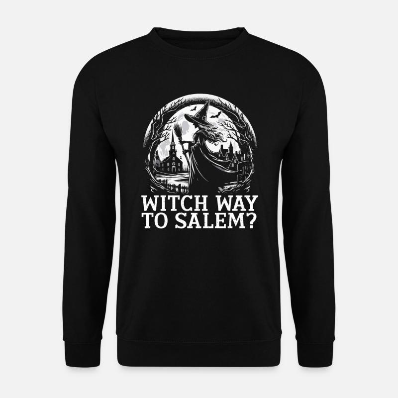 Salem Witch Lover Creepy - Unisex Sweatshirt - black
