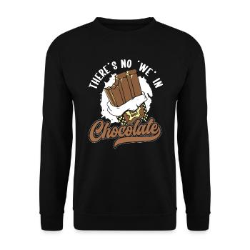 I love - Unisex Sweatshirt - black - Front - Alina (178cm) & Michal (187cm)