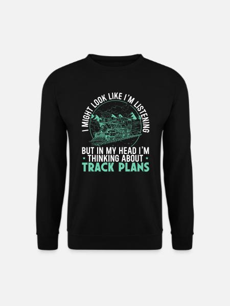 Model railway - Unisex Sweatshirt - black