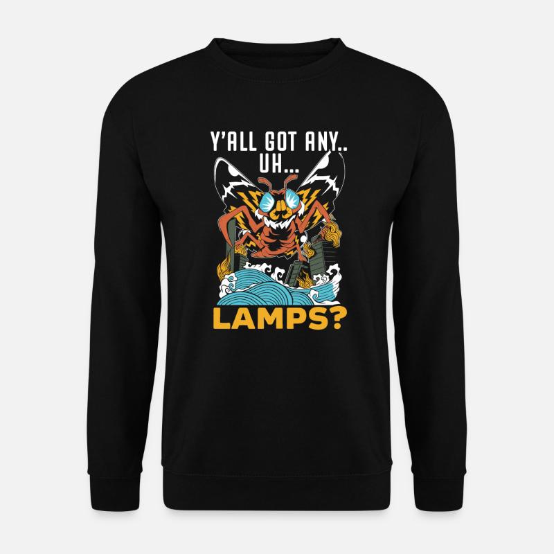 Mothman Lover Mythical Creature Cryptozoology - Unisex Pullover - Schwarz