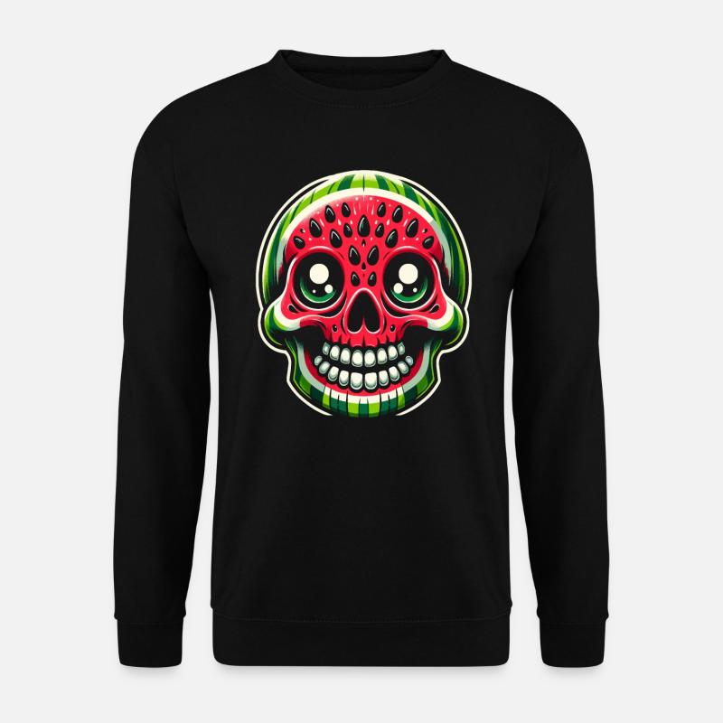 Funny Watermelon Summer - Unisex Sweatshirt - black