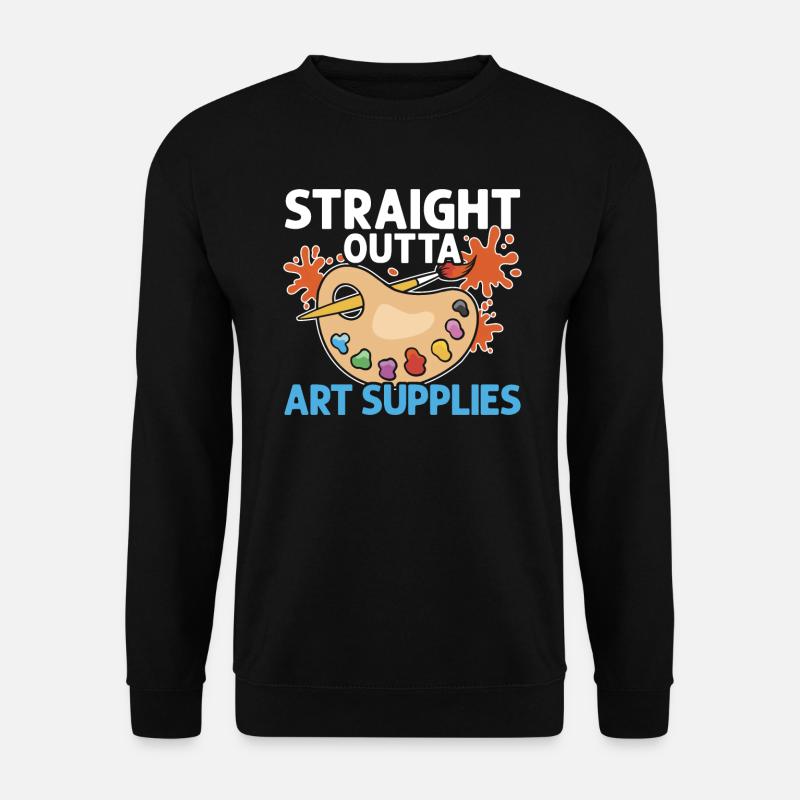 Art Student Artistic Art - Unisex Sweatshirt - black