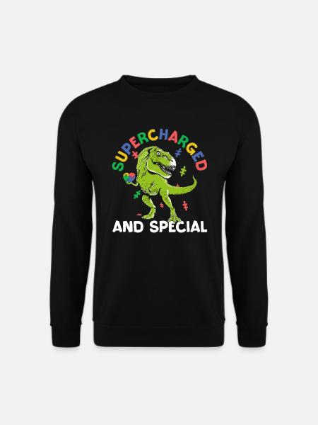Audhd Behinderung er Autismus Adhs - Unisex Pullover - Schwarz