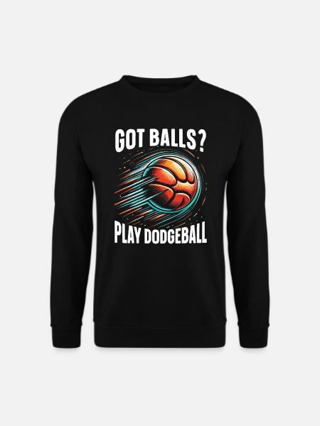 Dodgeball player dodgeball team sport - Unisex Sweatshirt - black
