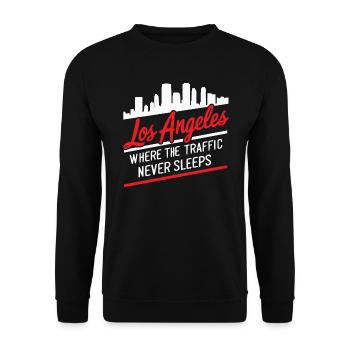États-Unis États-Unis État d’Amérique Go - Sweat-shirt Unisexe - noir - Devant - Alina (178cm) & Michal (187cm)