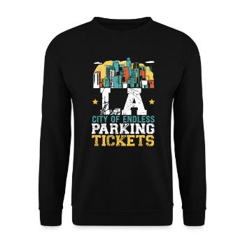 États-Unis États-Unis État d’Amérique Go - Sweat-shirt Unisexe - noir - Devant - Alina (178cm) & Michal (187cm)