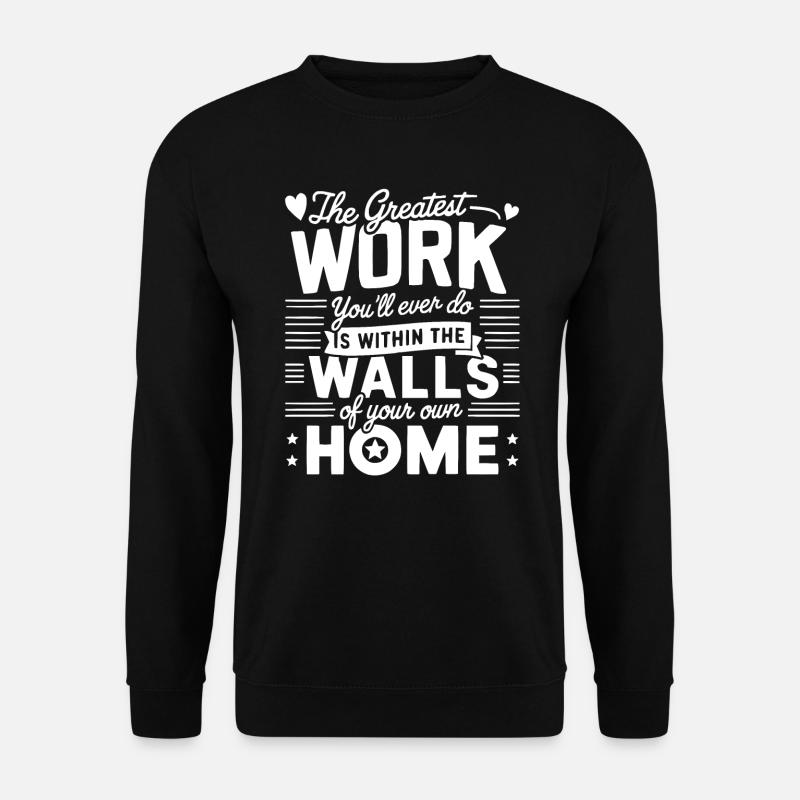 Homeschool Home Education Homeschooled - Unisex Sweatshirt - black