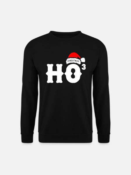 HoHoHo Christmas - Unisex Sweatshirt - black