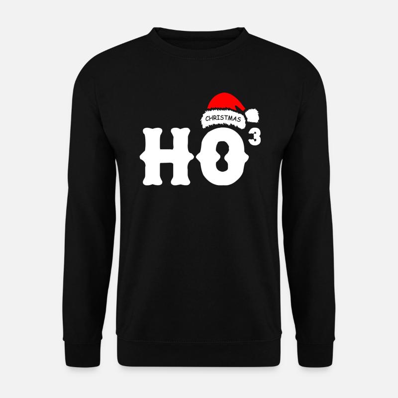 HoHoHo Christmas - Unisex Sweatshirt - black