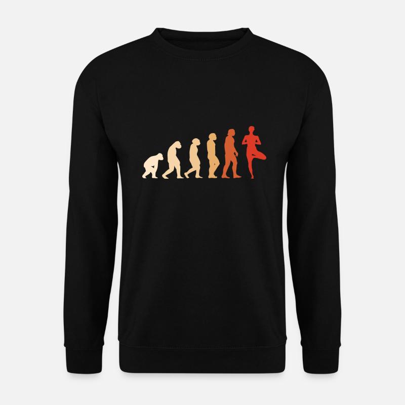 Yogi Evolution Yoga - Sweat-shirt Unisexe - noir