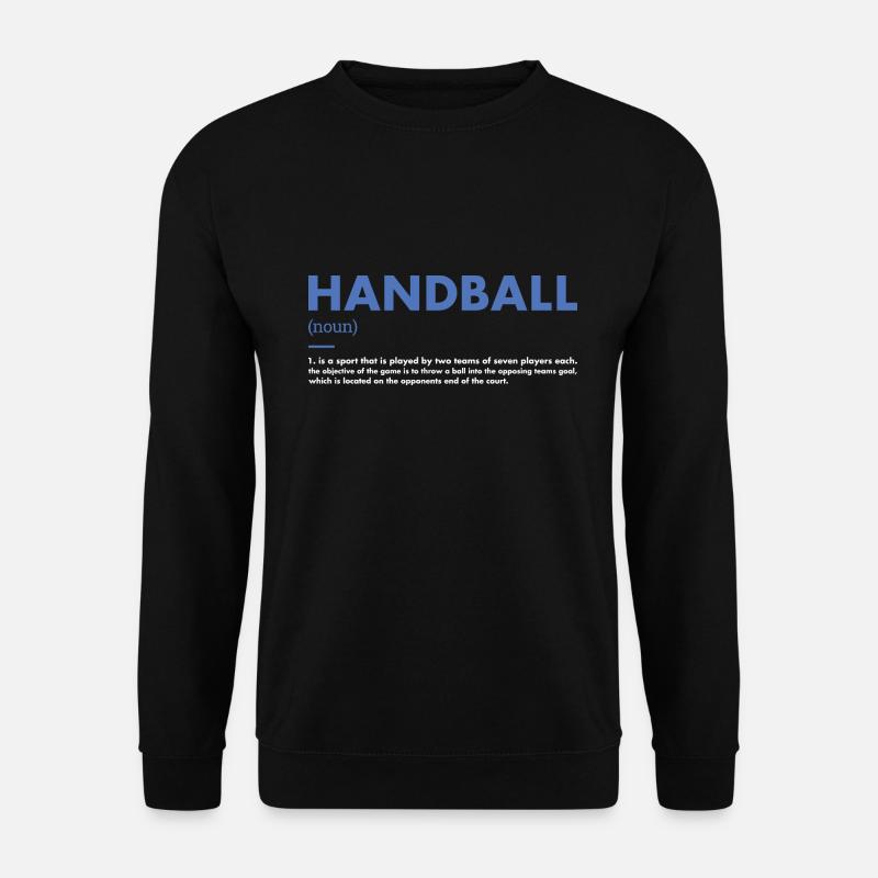 Sport Definition Handball - Unisex Pullover - Schwarz