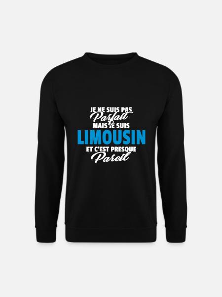 Pas parfait mais limousin - Sweat-shirt Unisexe - noir