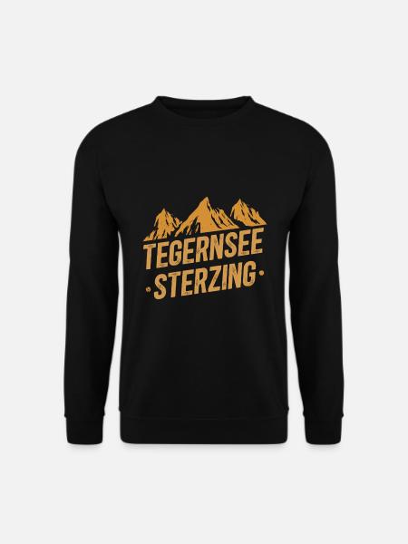 Alpenüberquerung Tegernsee Sterzing - Unisex Pullover - Schwarz