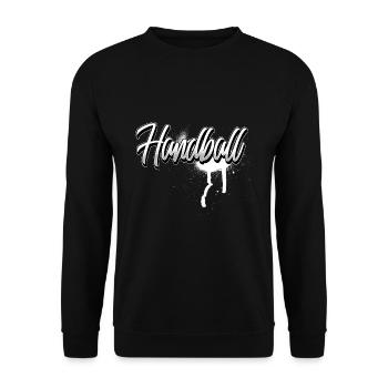 Handball Joueurs de handball - Sweat-shirt Unisexe - noir - Devant - Alina (178cm) & Michal (187cm)