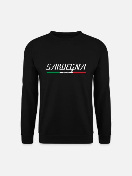 SARDINIEN SARDEGNA ITALIEN ITALIA URLAUB INSEL (w) - Unisex Pullover - Schwarz