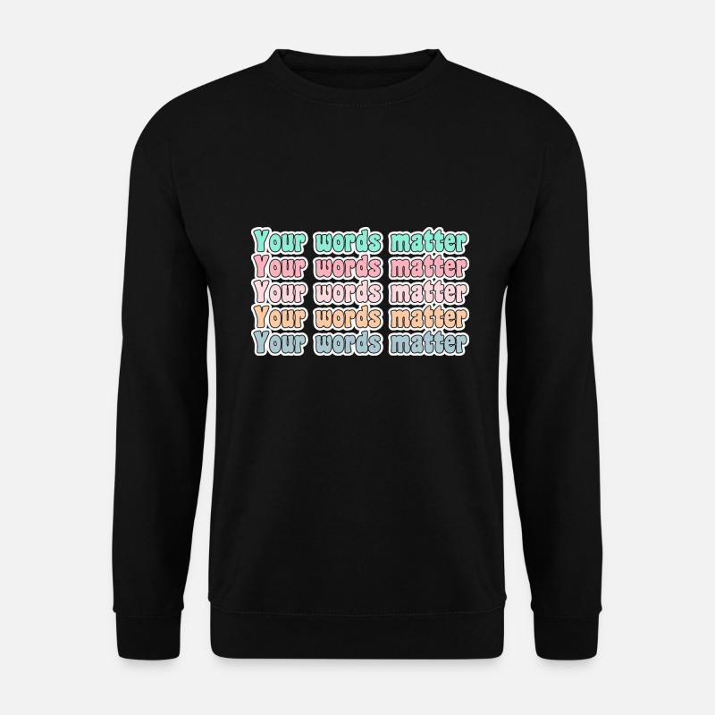 SLP Sprachpathologe Speechie - Unisex Pullover - Schwarz
