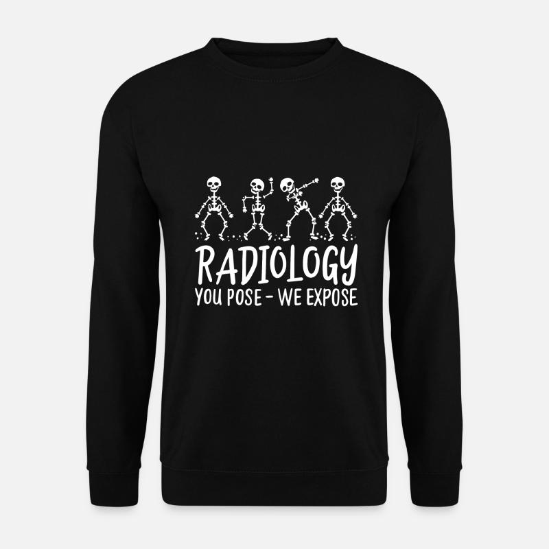 Radiologie Skulls dabbing | Radiologie Skulls - Unisex Pullover - Schwarz