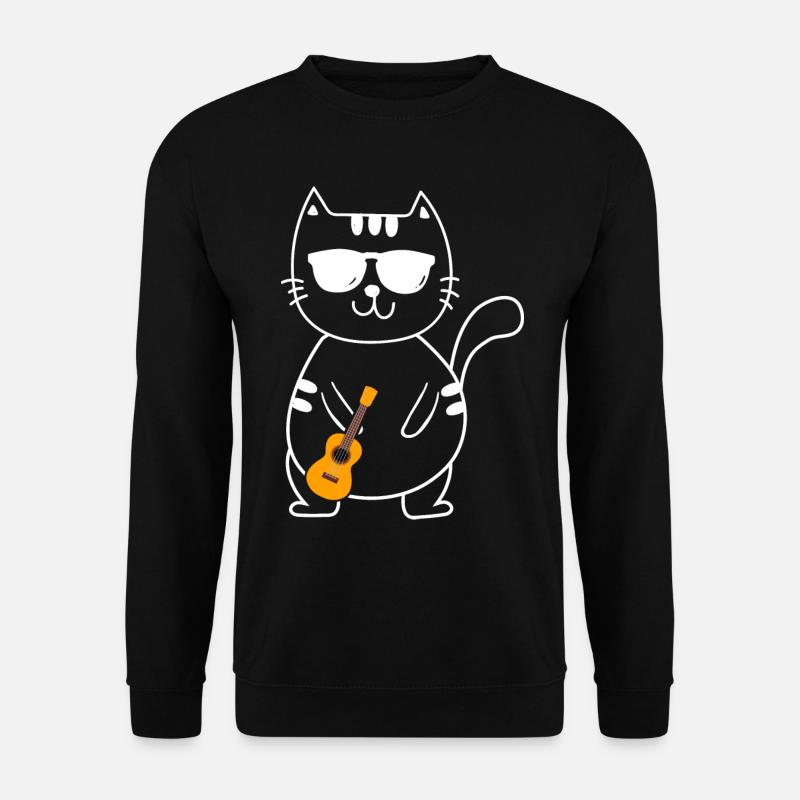 Ukulele - Unisex Pullover - Schwarz