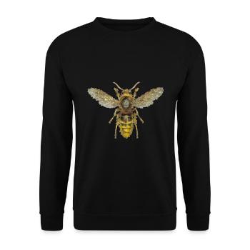 Hornisse Polygon Wespe Geschenk - Unisex Pullover - Schwarz - Vorne - Alina (178cm) & Michal (187cm)