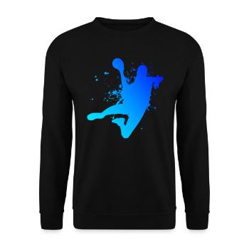 Handball Féminin Handball Handball Hommes - Sweat-shirt Unisexe - noir - Devant - Alina (178cm) & Michal (187cm)