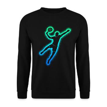 Padel Tennis Padel Tennis Kids Men Padel - Unisex Sweatshirt - black - Front - Alina (178cm) & Michal (187cm)