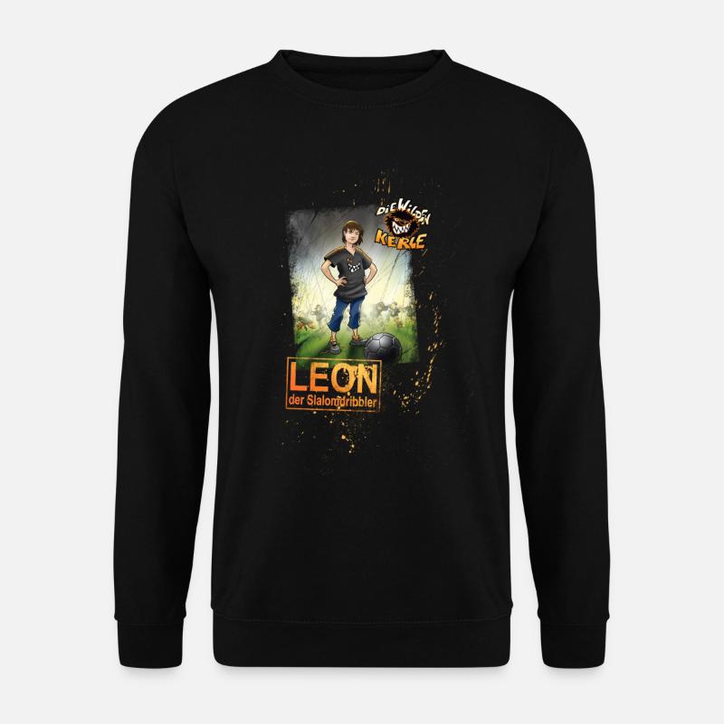 Die Wilden Kerle Leon - Unisex Pullover - Schwarz