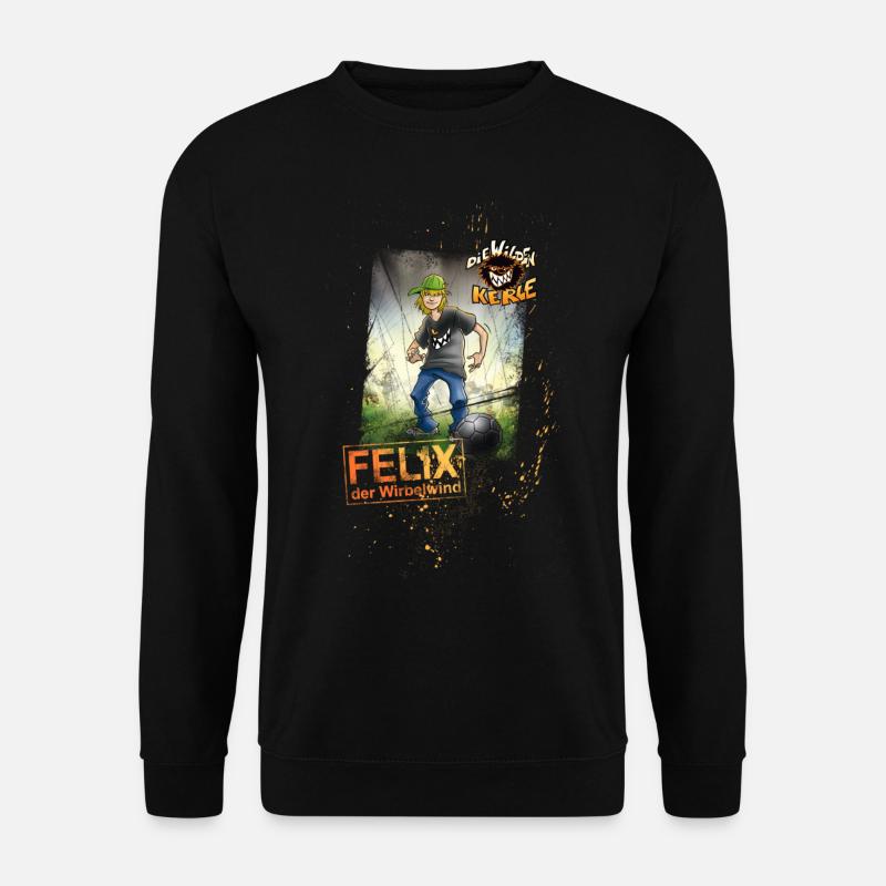 Die Wilden Kerle Felix - Unisex Pullover - Schwarz