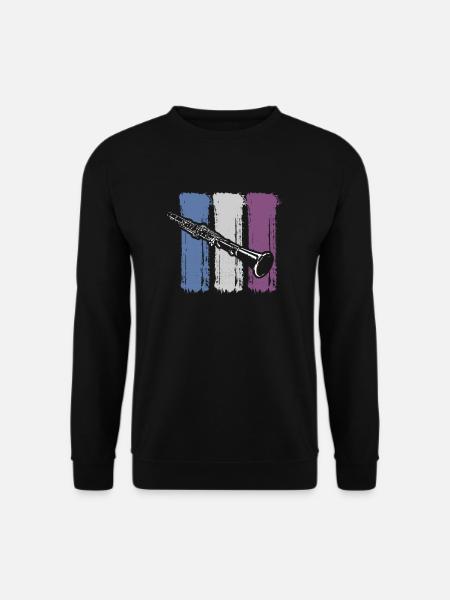 klarinette - Unisex Pullover - Schwarz